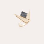 Emblem Black Diamond Ring