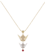 Emblem Gold Necklace