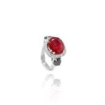 Classic Diamond Ring with Fancy and Colored Stones