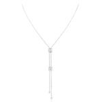 Classic Diamond Necklace with Baguette