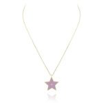Daily Dazzle Star Diamond Necklace with Enamel