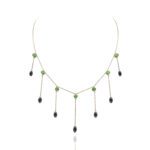 Daily Dazzle Fancy Diamond Necklace with Emerald