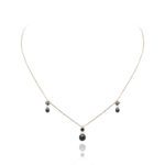 Daily Dazzle Fancy Black Diamond Necklace