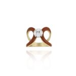 Daily Dazzle Diamond Ring with Enamel