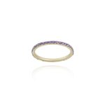 Classic Gold Ring with Precious Colors