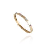 Daily Dazzle Diamond Bracelet with Ruby
