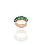 Classic Gold Ring with Emerald