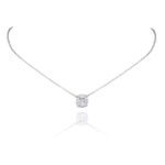 Classic Diamond Necklace with Marquise and Princess