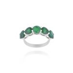 Classic Gold Ring with Emerald