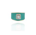 Daily Dazzle Diamond Ring with Baguette Diamond