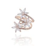 Classic Diamond Ring with Marquise Diamond
