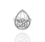 Classic Diamond Ring with Marquise Diamond
