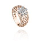 Daily Dazzle Diamond Ring with Baguette Diamond