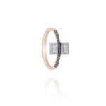 Daily Dazzle Diamond Ring with Baguette and Fancy Diamond