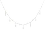 Classic Diamond Necklace with Marquise