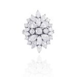 Bridal Diamond Rind with Marquise and Pear Diamond