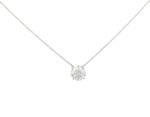 Classic Diamond Necklace Single stone