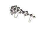 Classic Diamond Ring with Fancy Black Diamond