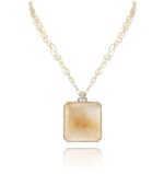 Daily Dazzle Diamond Necklace with Precious Colors