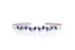 Classic Diamond Bracelet with Sapphire