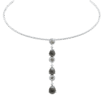 Daily Dazzle Diamond Necklace with Fancy Diamond