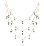 Daily Dazzle Fancy Black Diamond Necklace