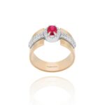 Daily dazzle Diamond Ring with Colored Stones
