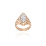 Daily Dazzle Diamond Ring with Baguette