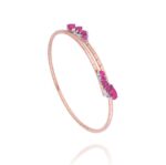 Daily Dazzle Diamond Bracelet with Ruby
