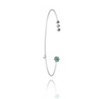 Daily Dazzle Bracelet with Ruby  Sapphire and Emerald