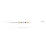 Emblem Diamond Bracelet with Black Diamond