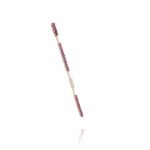 EteDaily Dazzle Diamond Single Earring with Ruby