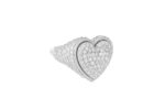 Daily Dazzle Heart Diamond Ring