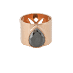 Daily Dazzle Ring with Fancy Black Diamond