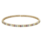 Daily Dazzle Diamond Choker with Precious Stones
