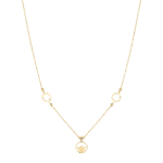 Emblem Gold Necklace