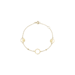 Emblem Gold Bracelet