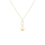Emblem Gold Necklace