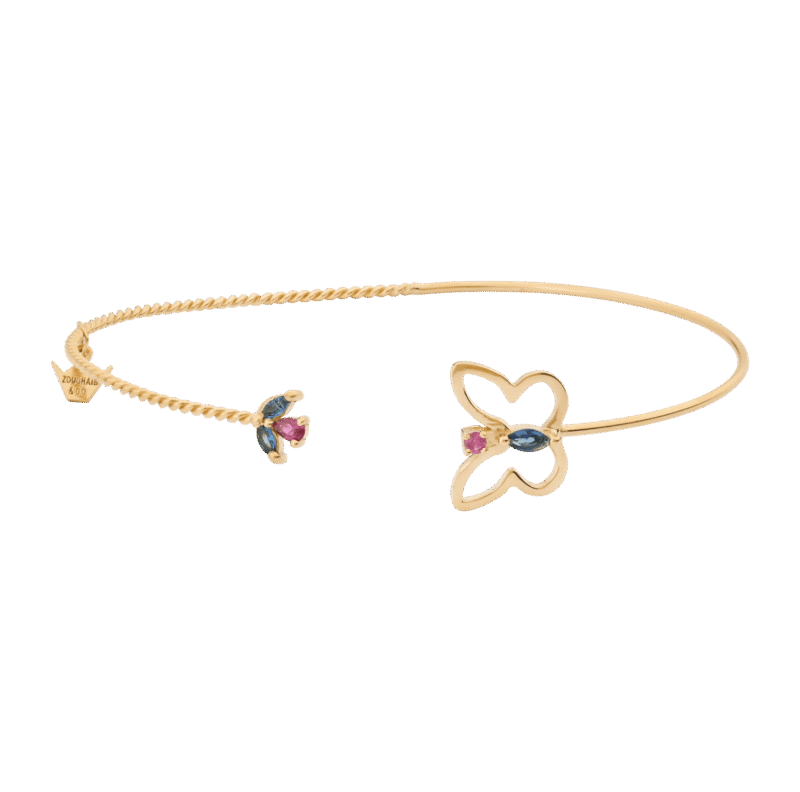 Pink gold bracelet, Best jewelry store in Beirut, Paved bracelet