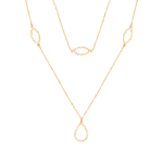 Drops Gold Necklace