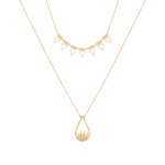 Drops Gold Necklace