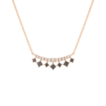 Daily Dazzle Diamond Necklace with Fancy Black Diamond