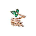 Daily Dazzle Diamond Ring with Colored Stones