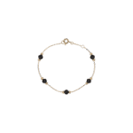 Daily Dazzle Gold Bracelet with Colored Beads