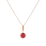 Daily Dazzle Diamond Necklace with Colored Stones