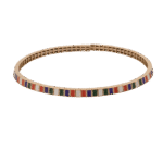 Daily Dazzle Gold Choker with Enamel