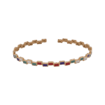 Daily Dazzle Gold Choker with Enamel