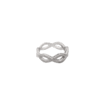 Waves Bridal Diamond Ring