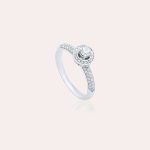Solitaire Diamond Engagement Ring