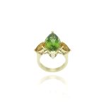 Daily Dazzle Ring with Precious Stones
